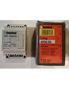 Alimentation Bticino 1106807 220/9 Vcc selv 0,6 A